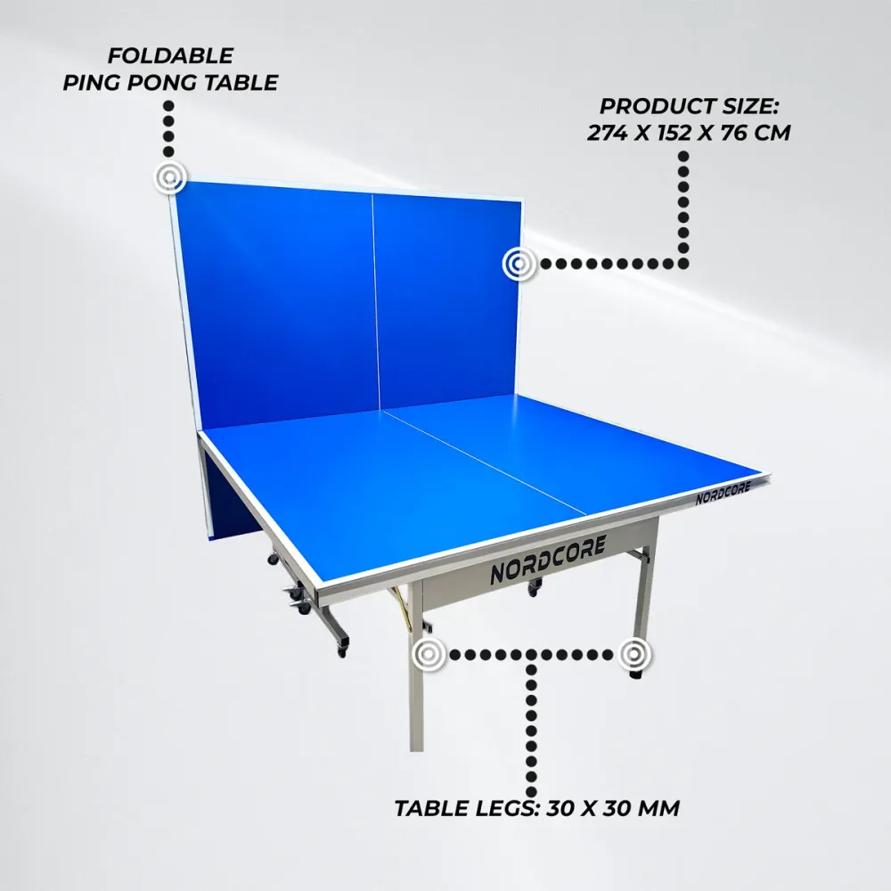 Nordcore Ping Pong Table Outdoor Topkwaliteit Geschilderd Hout