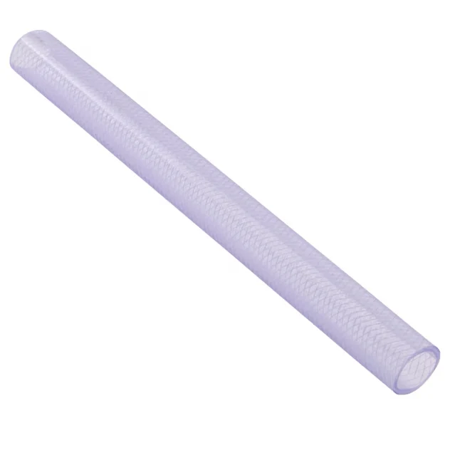 Compacte EZ-FLO 2- ID x 2-ft Reinforced PVC Glashelder Reinforced Braided Vinyl Tubing