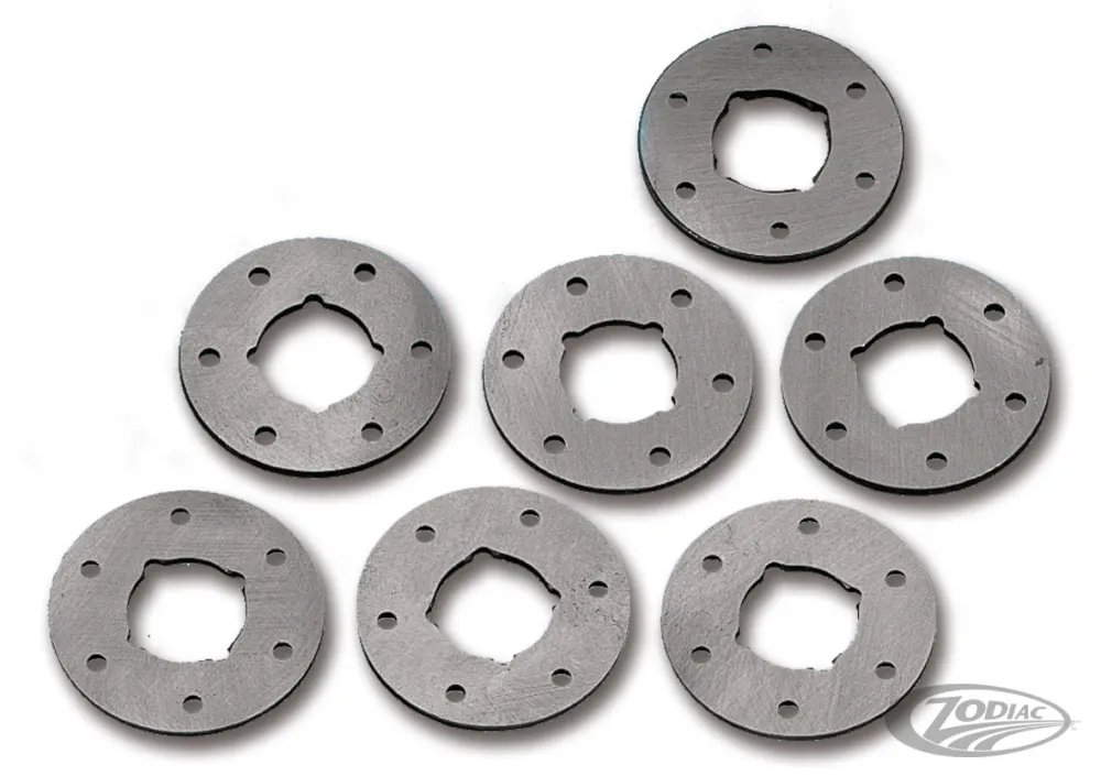 Roestvrij Stalen Thrust washer set countershaft (set 7pc) Harley-Davidson