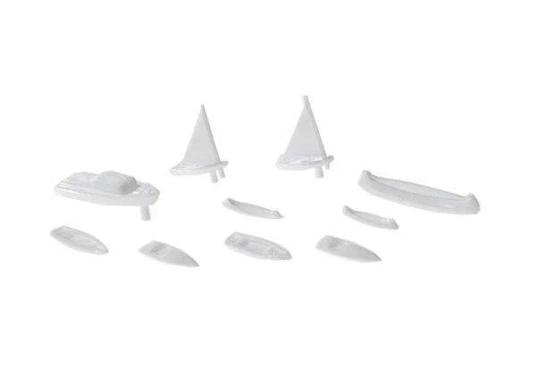 SET DE LANCHAS 3 Maten Blancas