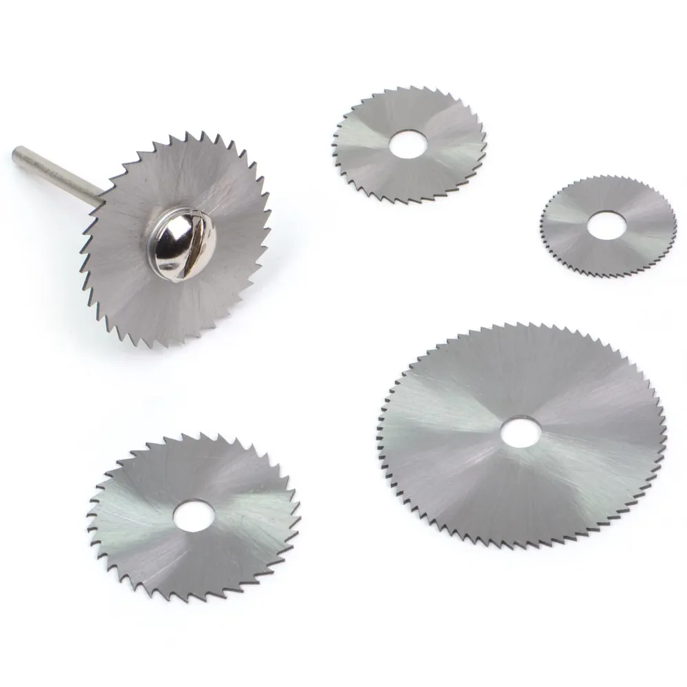 Tuin Schop 6-piece High Speed Staalsoort Saw Blade Set Mandrel
