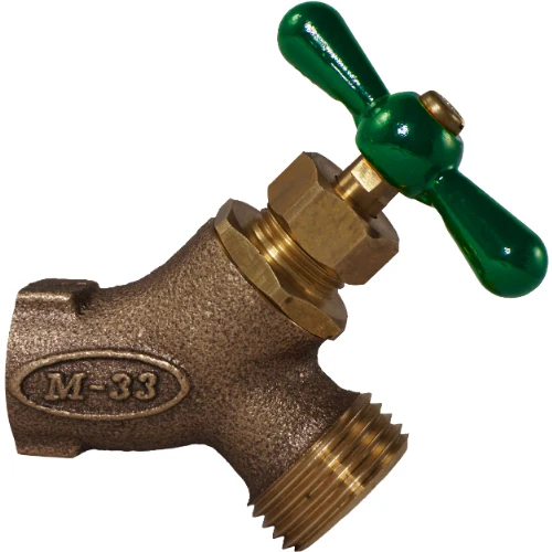 Prier Valve - No-Kink Hose Bibb - 1/2" COMP - Rood Handle - 33.43-R Ergonomisch Ontwerp