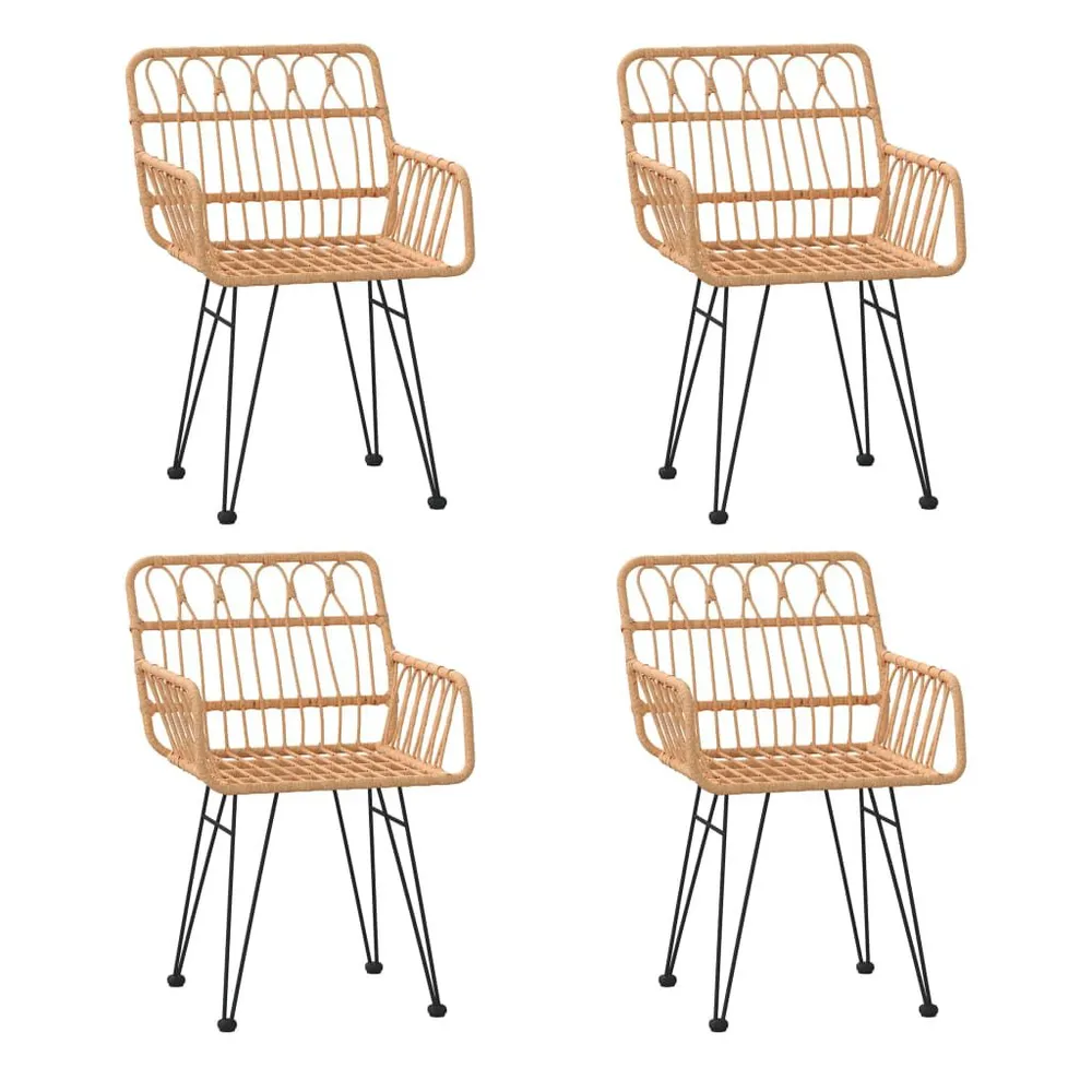 5-delige Tuinset poly rattan met 5 Jaar Garantie