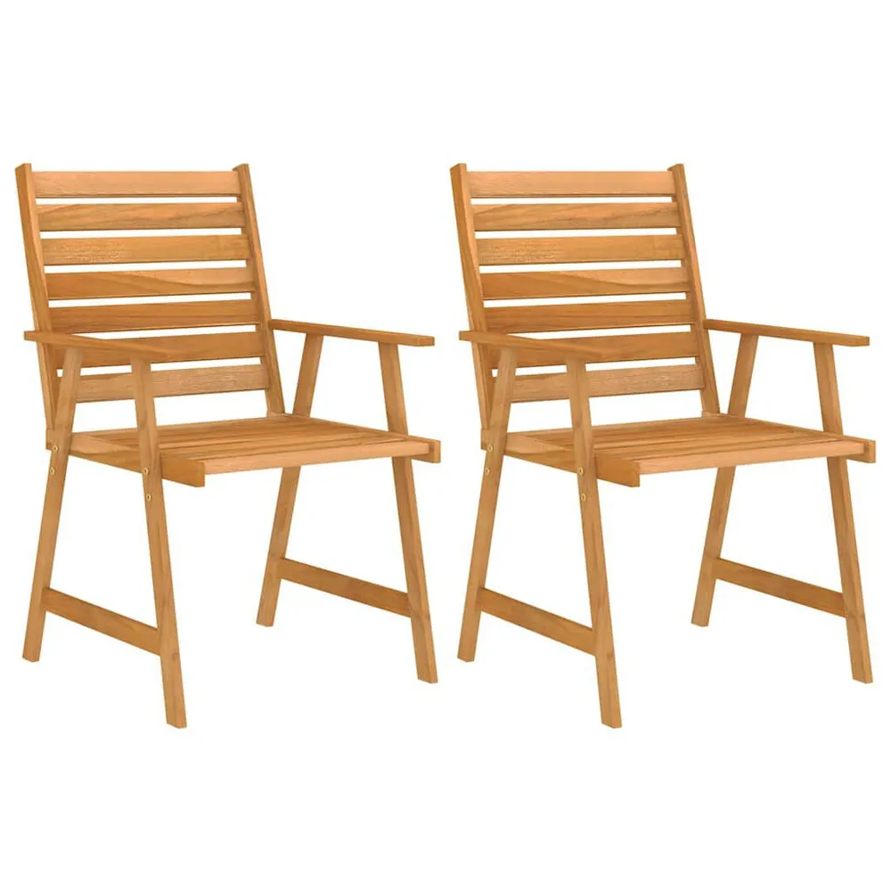 Design 3-delige Tuinset massief acaciahout
