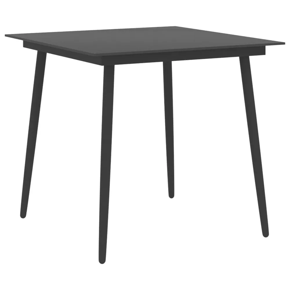 Lig- 3-delige Tuinset zwart