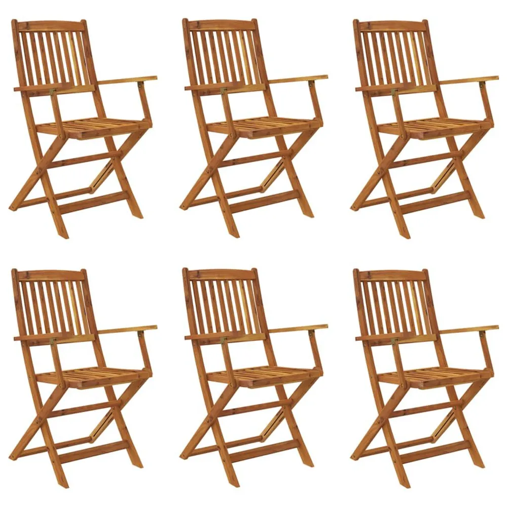 Relax 7-delige Tuinset inklapbaar massief acaciahout