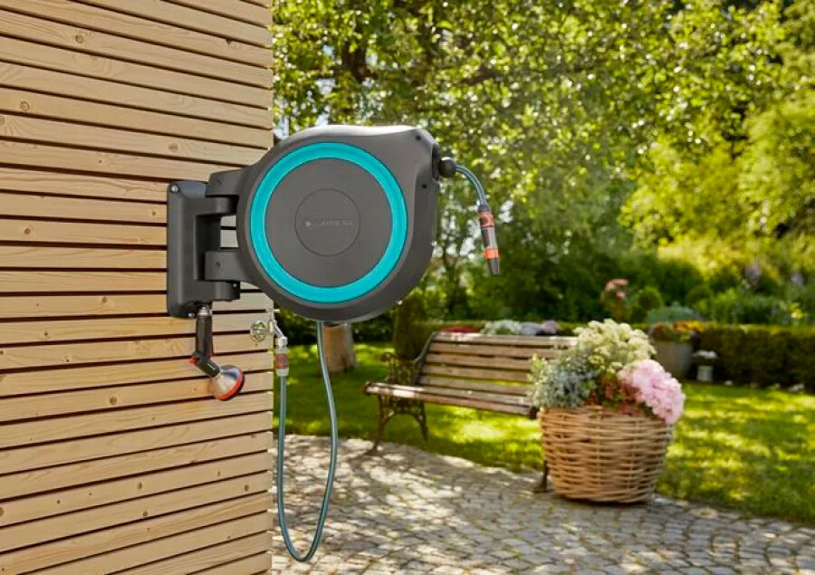 Gardena wandslangenbox - RollUp M/L - 25 m