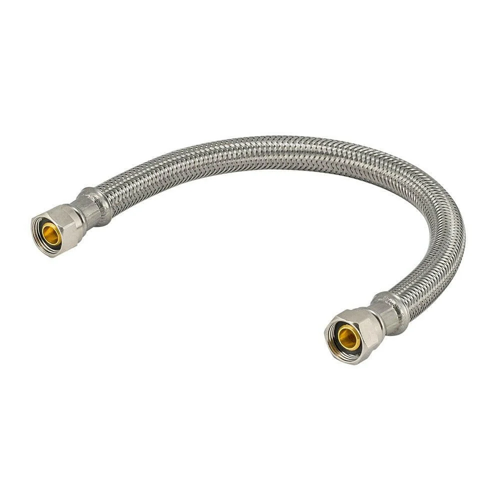 Eastman 30 . Braided Faucet Connector – 3/8 . Comp x 3/8 . Comp