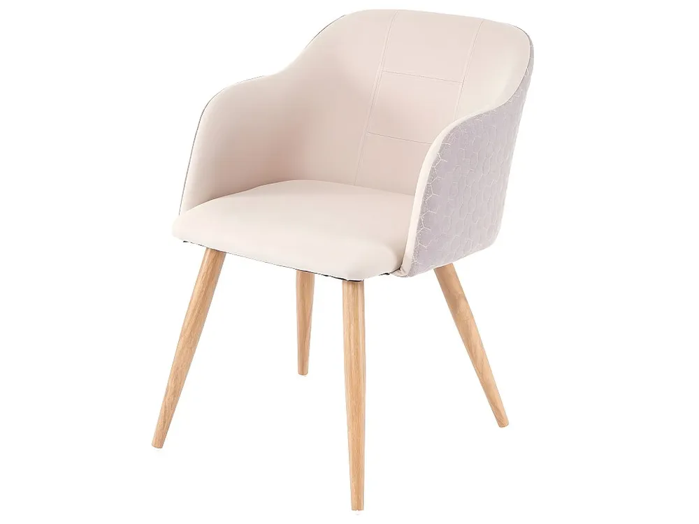 Eetkamerstoel MCW-D71, crème-beige
