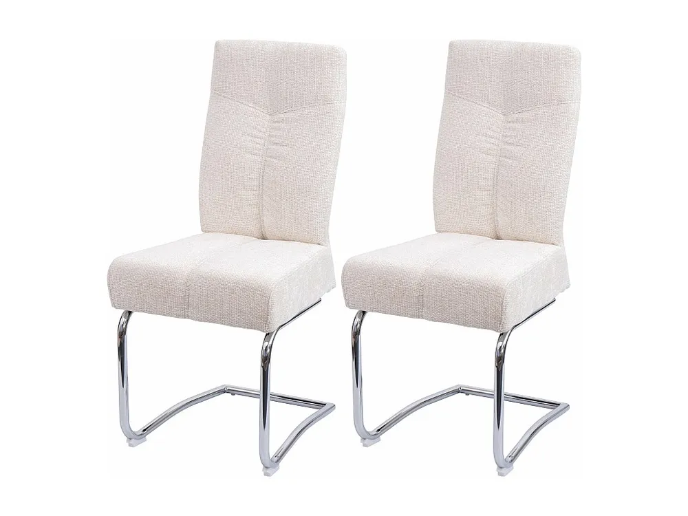 Eetkamerstoel MCW-G56 (set van 2), crème