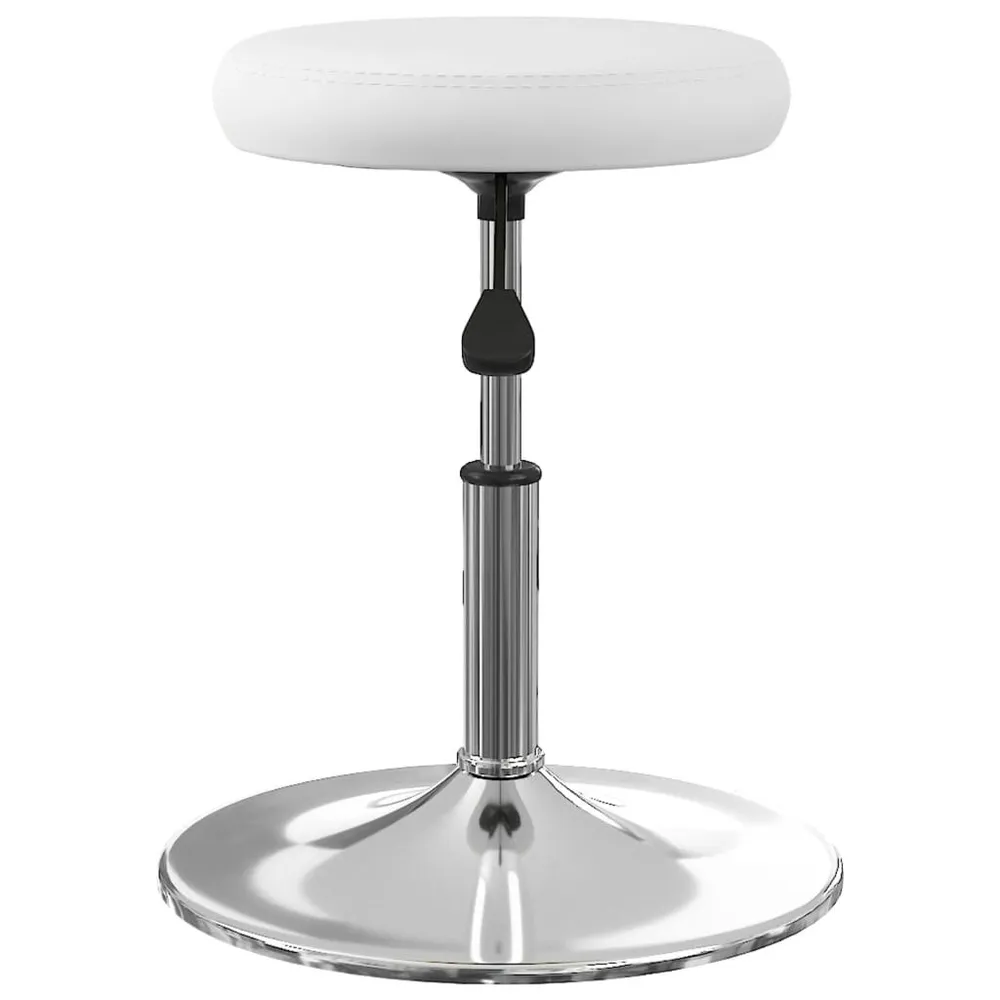 Eetkamerstoelen 4 st kunstleer wit