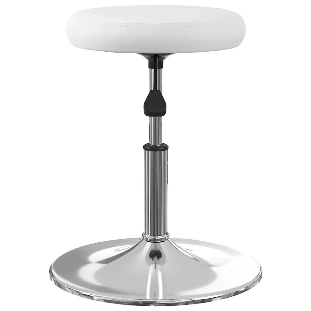 Eetkamerstoelen 4 st kunstleer wit