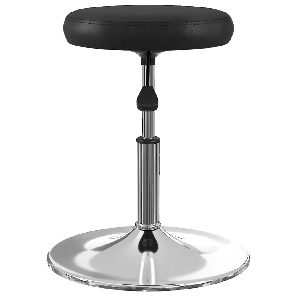 Eetkamerstoelen 4 st kunstleer zwart
