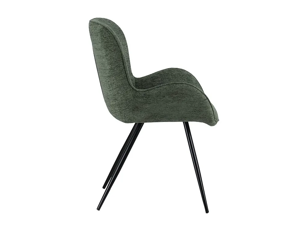 Groene EVA chenille stoel