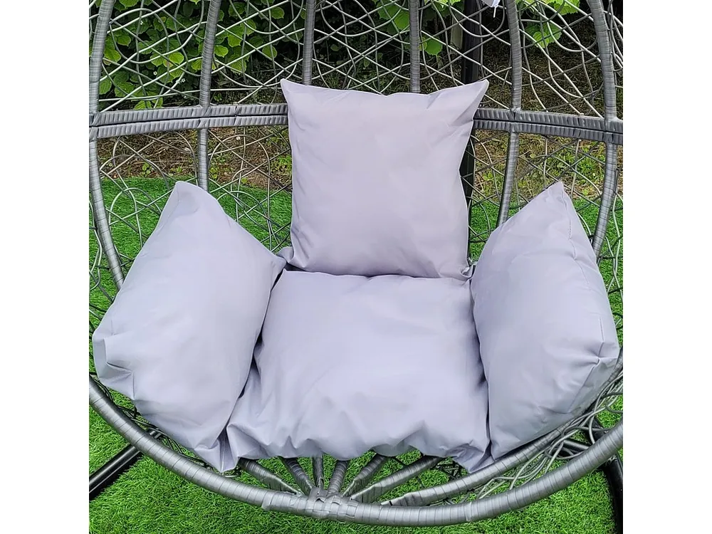 Hangstoel Egg chair - Grijs - Max: 150 kg