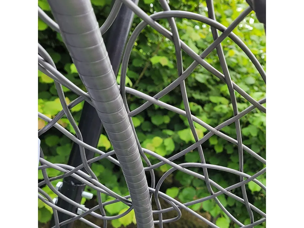 Hangstoel Egg chair - Grijs - Max: 150 kg