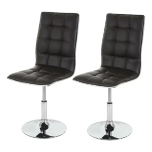 MCW-C41 eetkamerstoel (set van 2), bruin