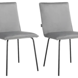 Nika Eetkamerstoel 2pk Grijs