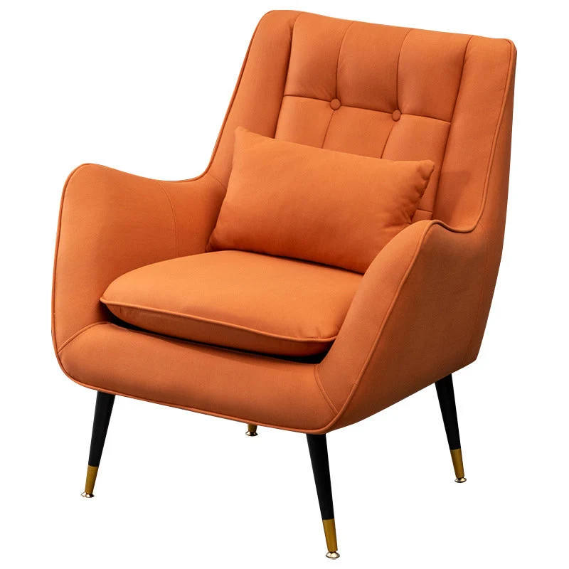 Tufted Cushions Chair 31.4" L x 27.5" W x 35.4" H Arms Included Chair Eenvoudig te Verplaatsen