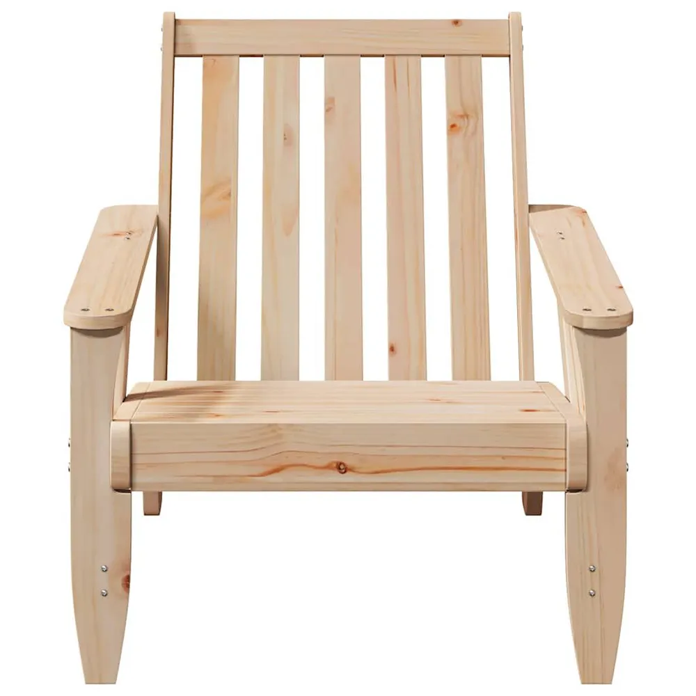 Tuinstoel Adirondack 75x77x77 cm massief grenenhout
