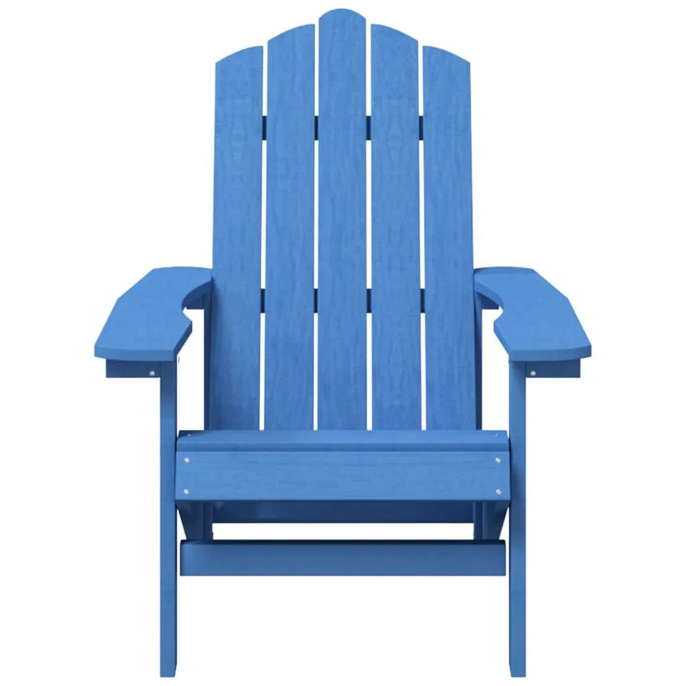 Tuinstoel Adirondack HDPE aquablauw