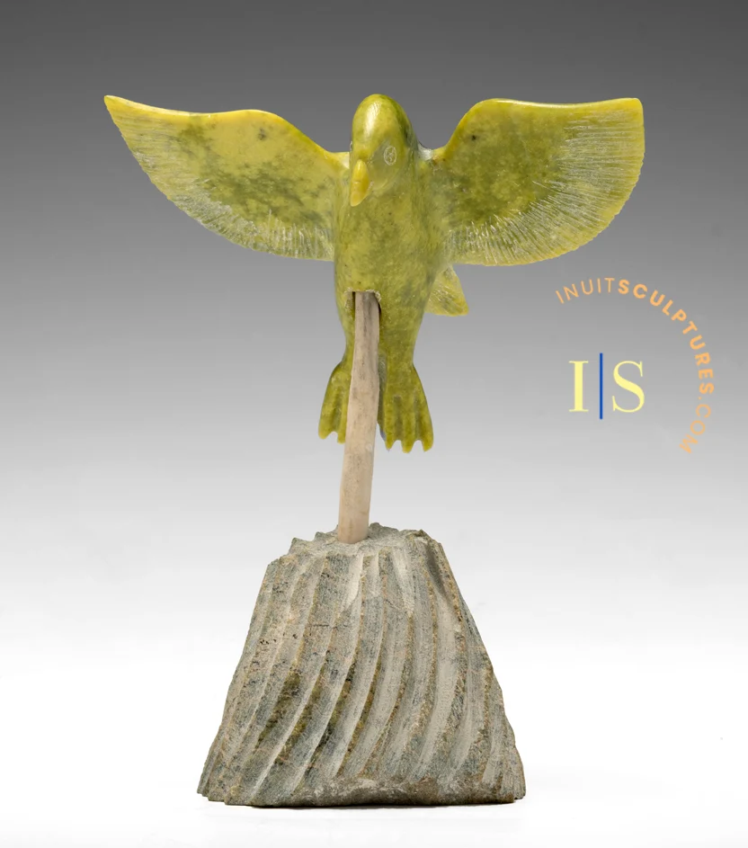 Decoratieve 7" Flying Bird Mark Pitseolak *737-MAX*