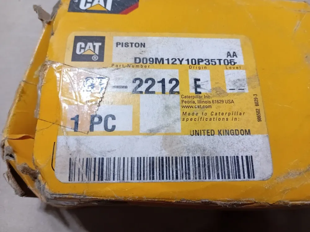 Piston 9T-2212 met CE-Keurmerk
