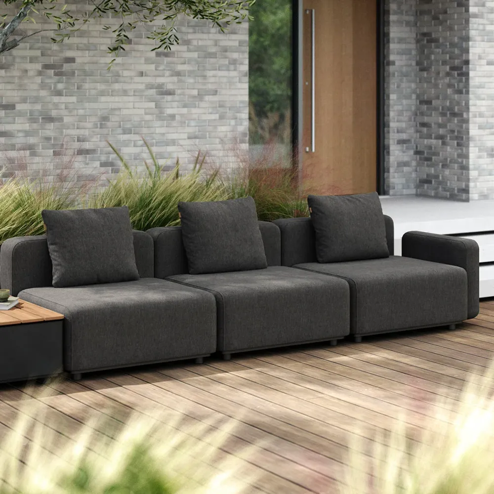 SACKit Cobana Lounge Sofa - 3 seater w/ Patio Storage Table Sackit®