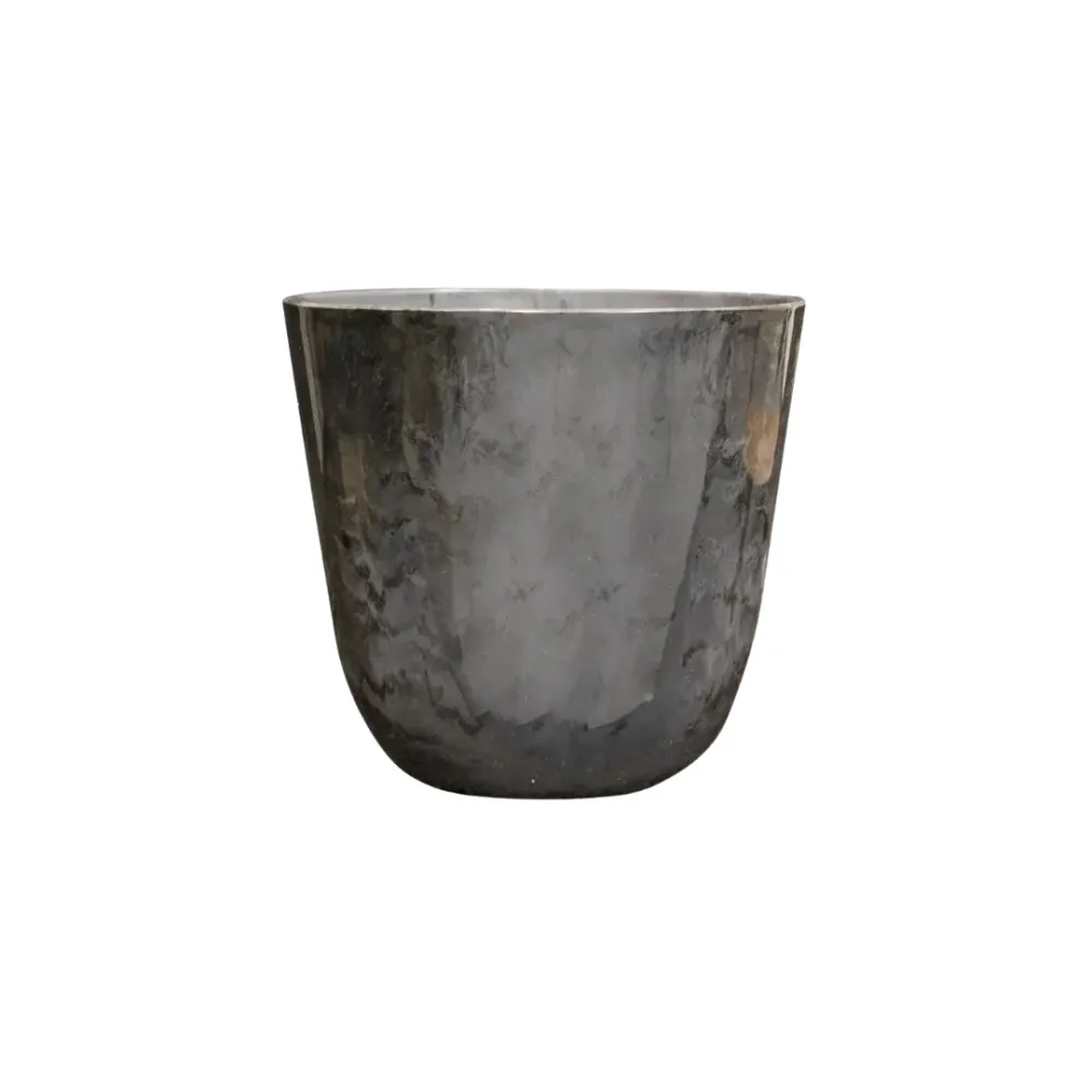 🪴 Pot Palermo Marble Grijs – D35 x H32 cm Everspring