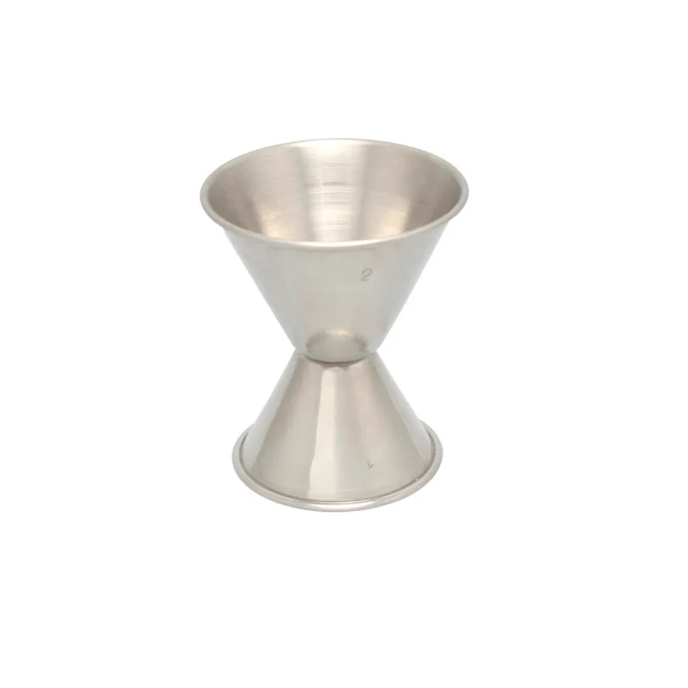 Jigger de Acero Inox. 1 Oz X 1/2 Oz TRV ZONA CHEF
