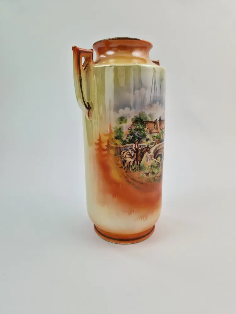 Jugendstil vaas keramiek