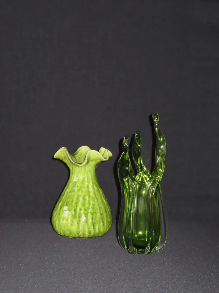 Stijlvolle groene vaas MyID Interiordesign