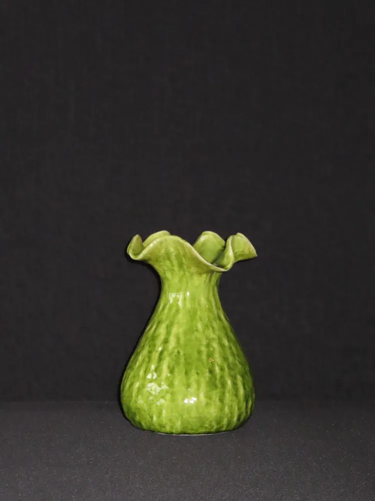 Stijlvolle groene vaas MyID Interiordesign