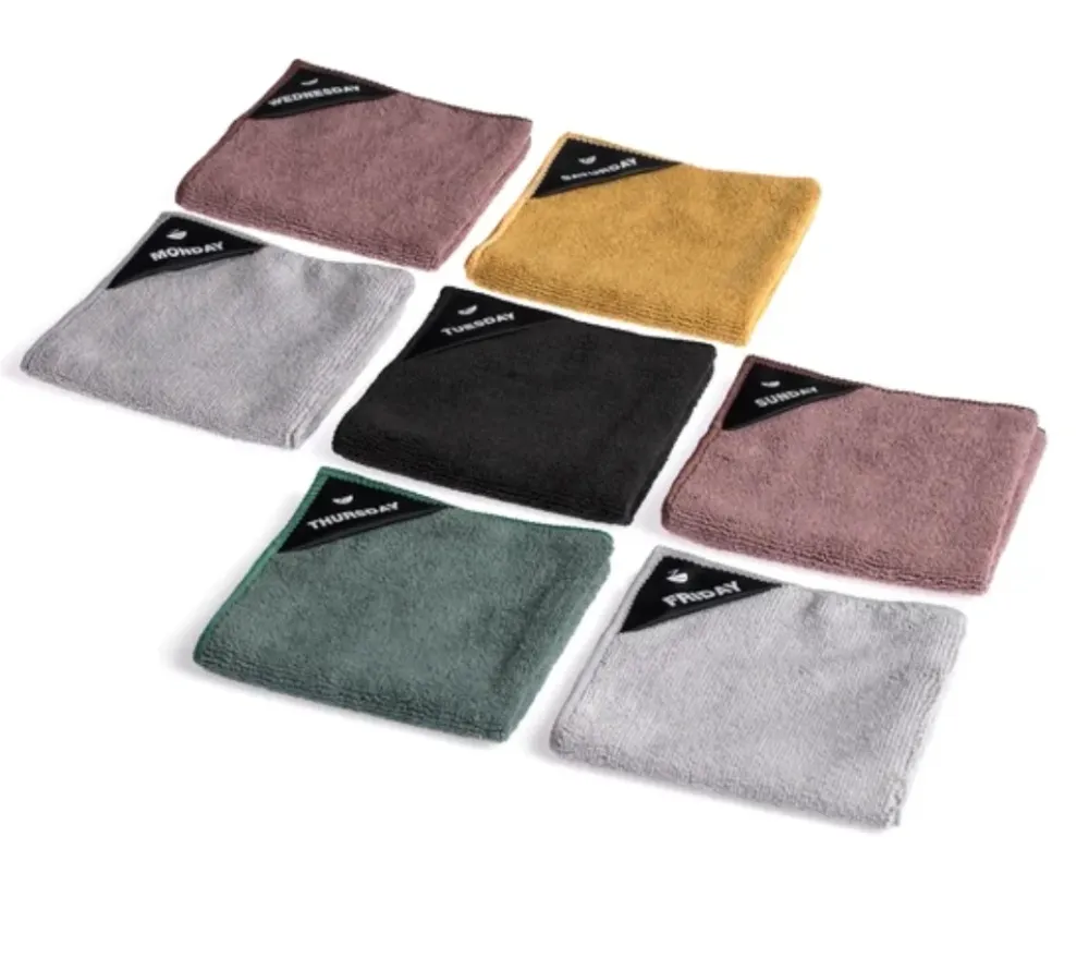 Klud vaatdoekjes microvezel 7 set multi colour