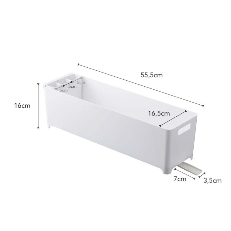 Yamazaki Afdruiprek Smal - Tower - Wit