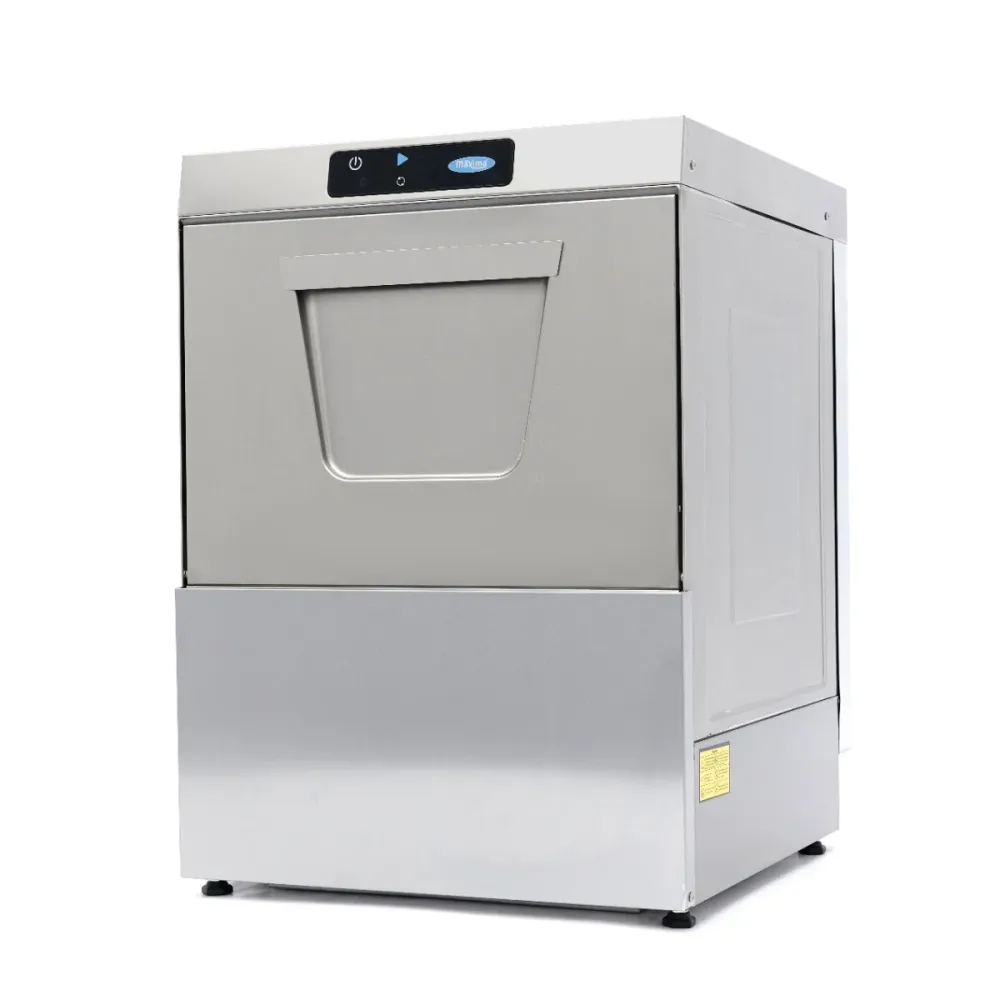 Horeca Vaatwasser - 50 x 50 cm - met Glansspoelpomp - Digitaal Display - 230V - MAXIMA