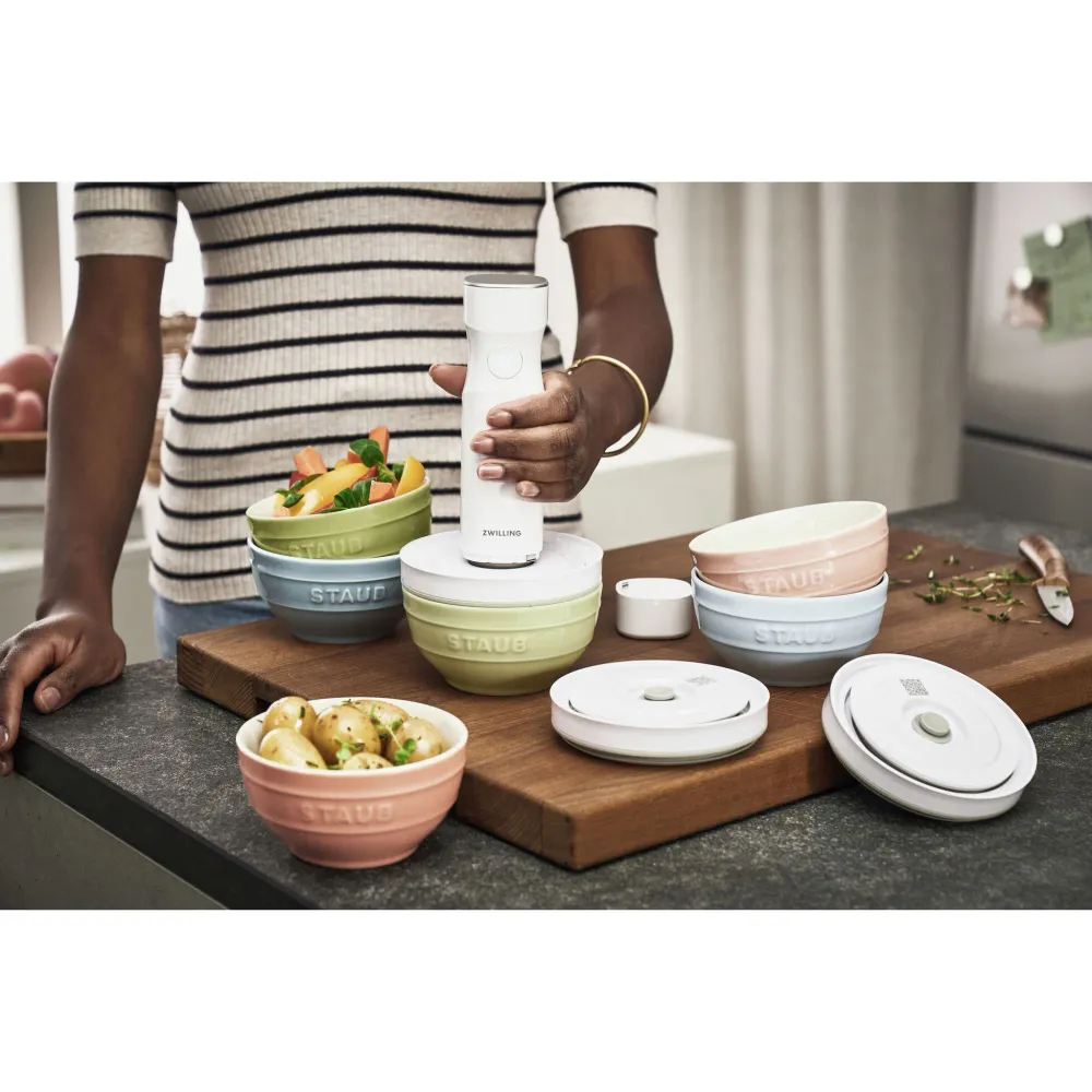 ZWILLING Fresh & Save Vacuümpomp met laaddop 'Wit'