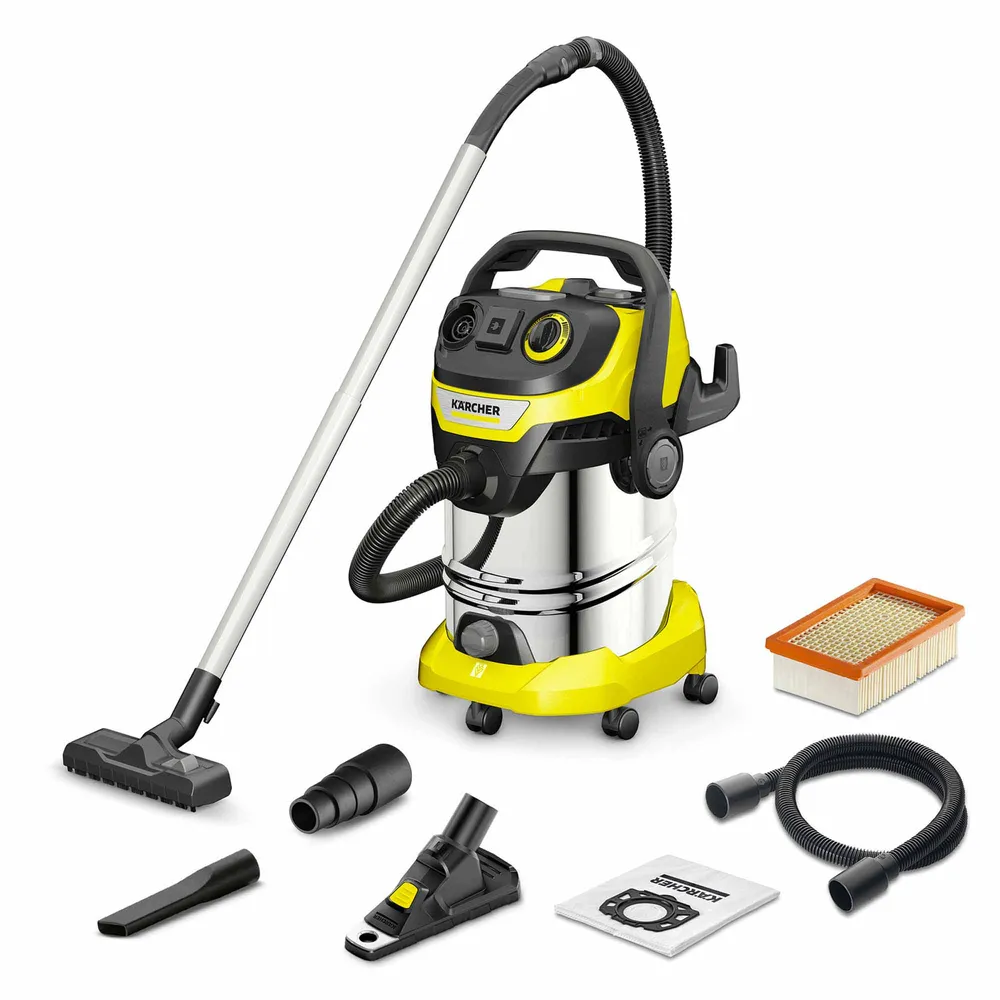 Karcher WD 6 PS V-30/6/22/T + DDC 1300W Stofzuiger