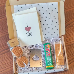 Valentijnscadeau pakket Voor hem🃏