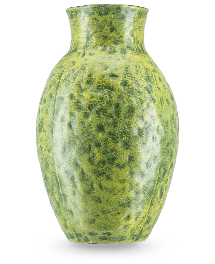 Vaas Nook 26 cm groen