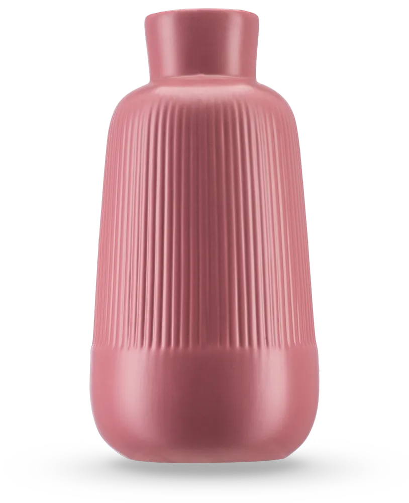 Vaas Notes 25 cm oud roze