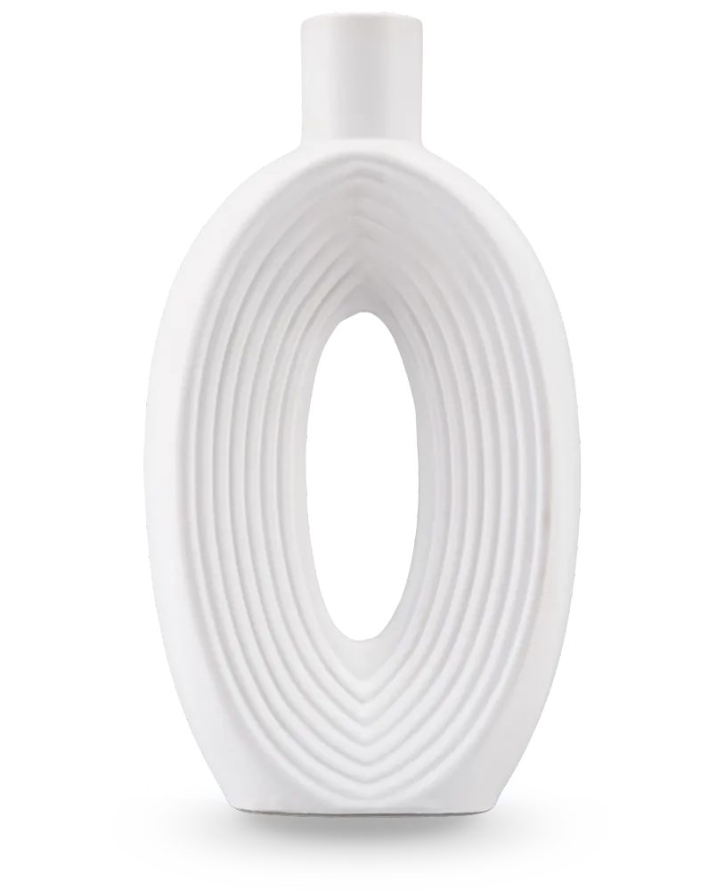 Vaas Soft Bloom 27 cm off-white