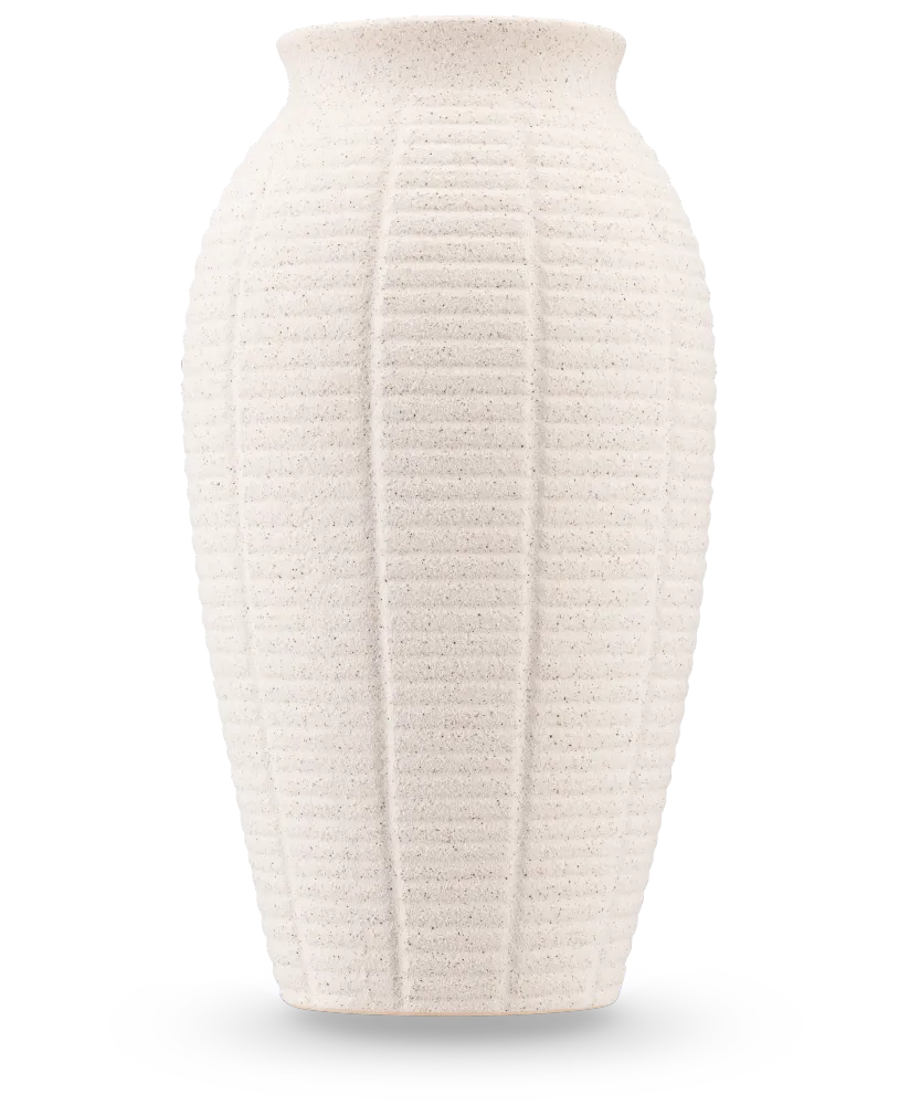 Vaas Wild Petal 26 cm beige