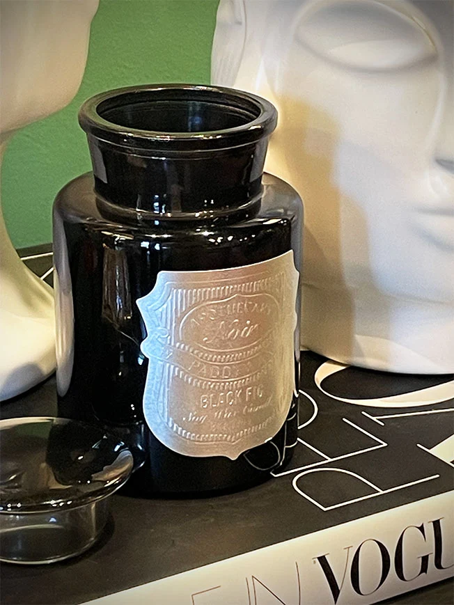 Apothecary Noir 'Black Fig' Candle 8oz Paddywax