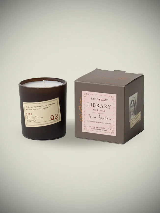 Library Candle 'Jane Austen' 6oz Paddywax