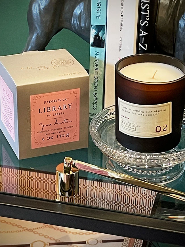 Library Candle 'Jane Austen' 6oz Paddywax