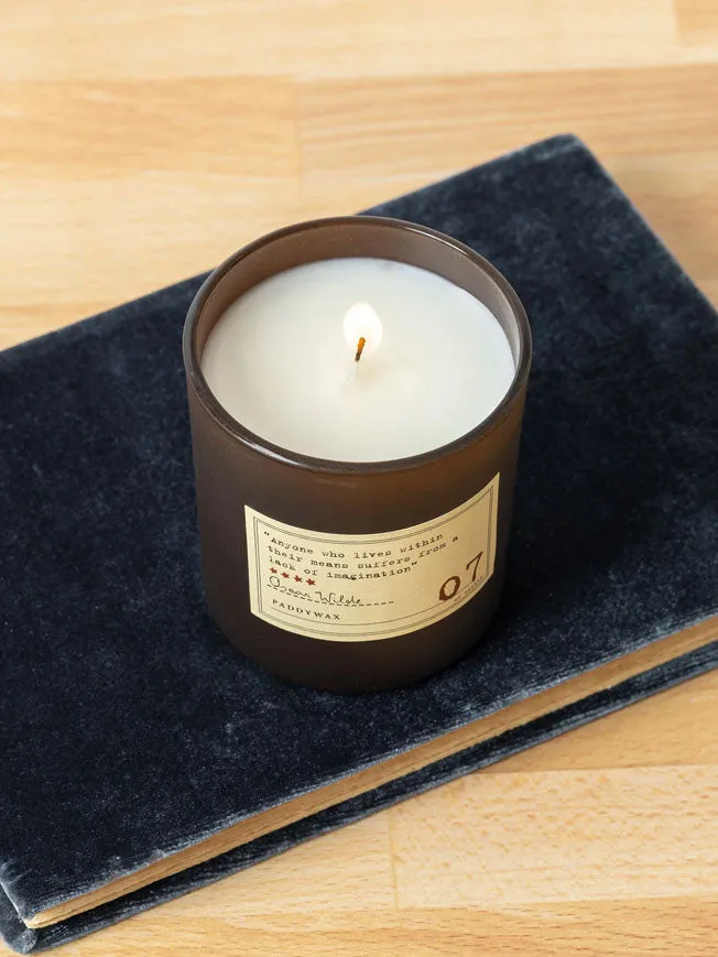 Library Candle 'Oscar Wilde' 6oz Paddywax