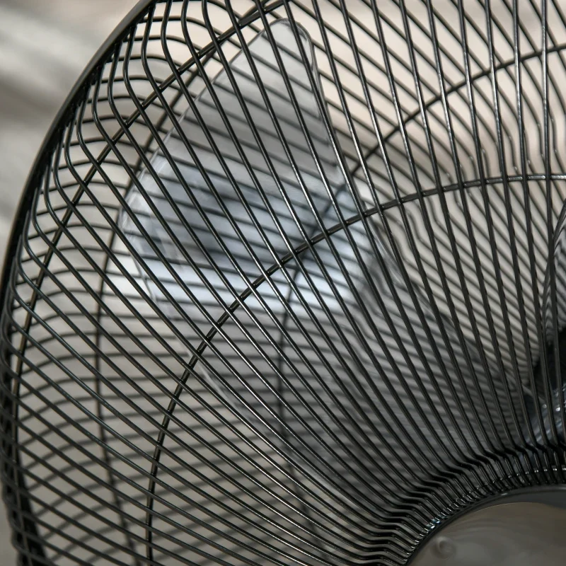 Nancy's Malhou Staande Ventilator - Statiefventilator - 3 Snelheden - Timer - Afstandsbediening Aosom