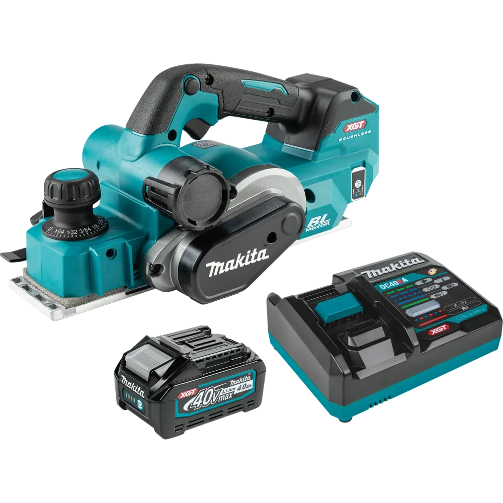 MAKITA 40V MAX XGT® 3‑1/4" Planer Kit