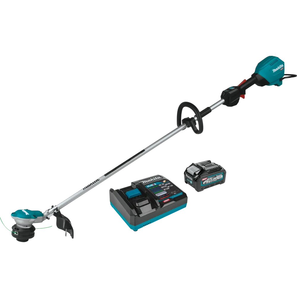 MAKITA 40V MAX XGT® 15" String Trimmer Kit met Drainage Systeem